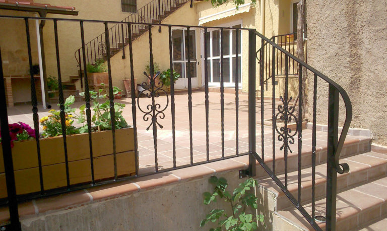 barandilla patio Carpintería Metalica