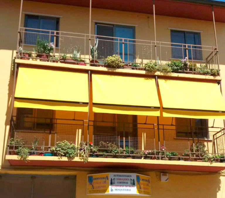 toldo vetana Carpintería Metalica JM Sánchez Calamocha